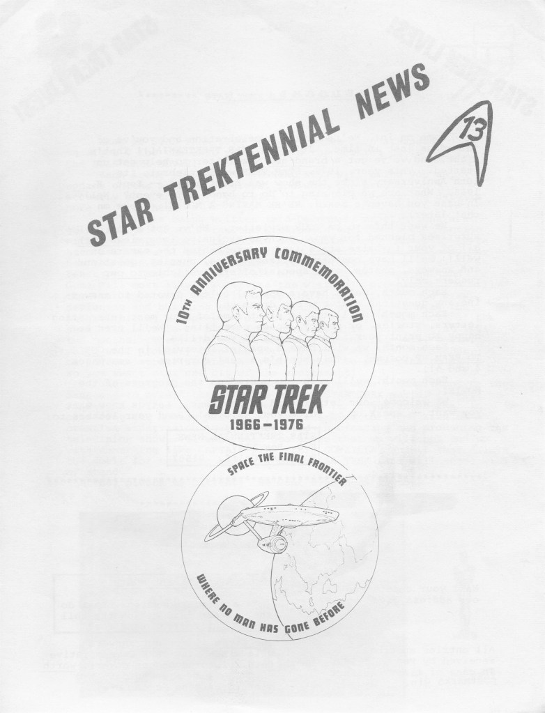 The cover of Star Trektennial news issue 13