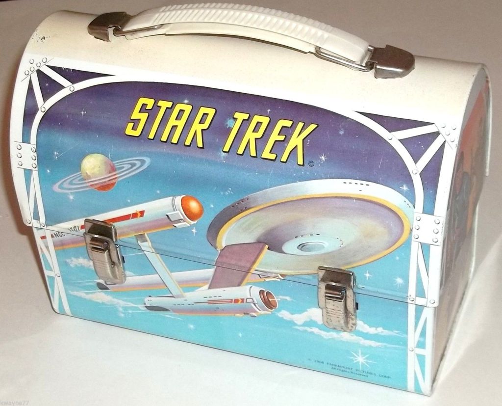 A photo of the 1968 Aladdin Star Trek lunchbox